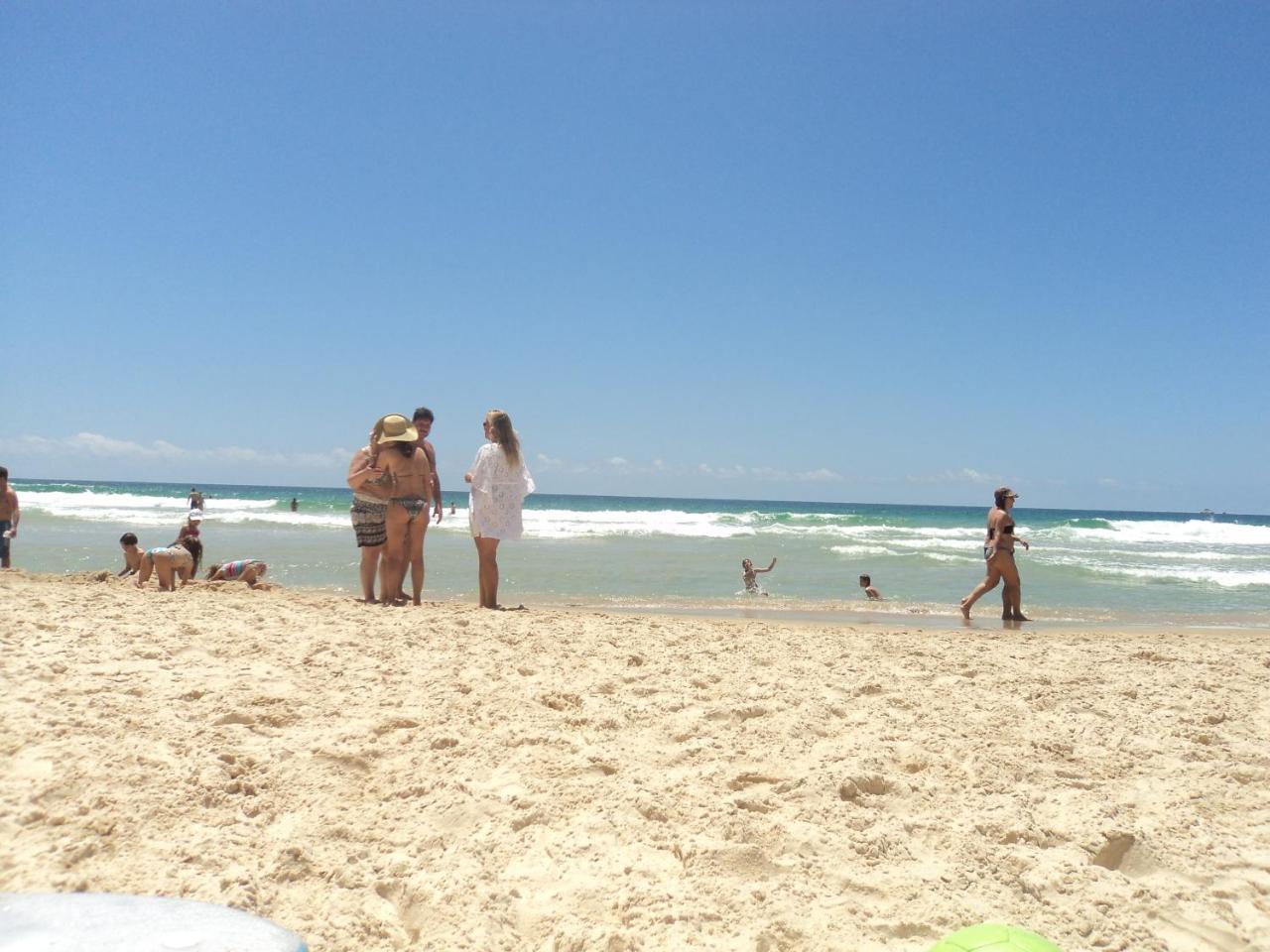 Lindo Apto Na Rua Da Praia Ingleses Florianópolis Kültér fotó